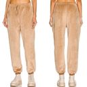 Alexander Wang  Relaxed Velour Sweatpants In Teddy Brown Photo 3