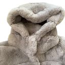 BCBG Max Azria Felicia Faux Fur Hooded Coat Photo 4