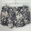 Joie  Leopard Linen Shorts Mobwife Merci Mehira Muted Ombre Size 2 Photo 2