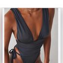 Free People NWT We Are HAH Hot As Hell -  Cut
To The Chase Swimsuit Bodysuit Sz M Photo 3