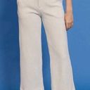 Lucy Paris  Bruna Ivory Pants Stretch Corduroy Crop Size Medium NWT Photo 0