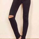 Reformation  Black “high and skinny” Jean in faded black‎ destroyed Size 27 Photo 0