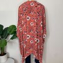 Knox Rose Floral Pink Kimono Size XL / XXL Photo 3