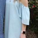 Karlie light blue off the shoulder dress Photo 0