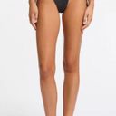 Triangl Este Mana Lurex Shimmer Sparkle Side Tie Bikini Swimsuit Bottom Black-XS Photo 2