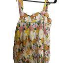 Rachel Zoe  Floral Yellow Tank Top Size Medium New with tags Photo 1