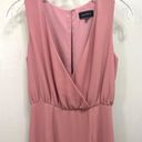 Majorelle  Gustav Dress Maxi Tiered Ruffle in Mauve Pink XS Photo 4