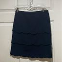 J. McLaughlin  Providence Tiered Scalloped Mini Skirt Photo 2