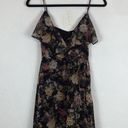 Bailey 44 Revolve Object Of Desire Winter Floral Ruffle Mini Dress Small Photo 2