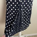 Madewell  Women's Mixed Polka Dot Tank Top 10 Swing Trapeze Black White Photo 7