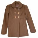 Juicy Couture  Camel Peacoat, Sz XS Photo 1