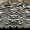 Grayson Threads 𝅺 Zebra Crop Top Photo 1