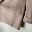 ALLSAINTS  Aleida Notch Lapel Open Front Long Sleeve Blazer Jacket Rose Pink 8 Photo 7