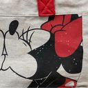 Disney  Mickey & Minnie Mouse Kissing 2- Sided Canvas Tote Bag New (Old Stock) Photo 12