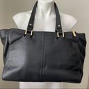 Neiman Marcus  Women’s Black Faux Leather Handbag Photo 3