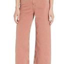 We The Free Free People  Dark Pink High Rise Wide Leg Cropped Jeans Size 24 Photo 0