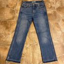 GRLFRND  Joan Crop Flare Jeans Light Medium Blue Denim Wash Stretchy Womens 25 Photo 3