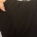 Shoshanna Black Silk Flares Evening Dress Photo 6