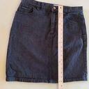 Calvin Klein black denim skirt Photo 12