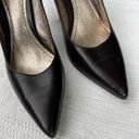 BP  Nordstrom Brown Pointed Toe Leather Heels Size 7 Photo 1