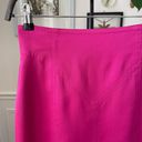 Escada Silk Pencil Skirt Barbie Hot Pink Fuchsia Magenta 36 S Photo 2