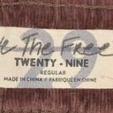 We The Free  | Maroon Corduroy Button Mini Skirt Photo 2