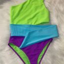 Beach Riot Lime Green One-Piece Swimsuit Photo 0