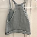 Free People Movement Free People - Movement Happiness Runs Crop Tank Top - XS/ S Blue  Photo 2