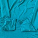 Nike  Dri Fit Running Quarter Zip Long Sleeve Jacket Top Athleisure Teal Blue S Photo 8