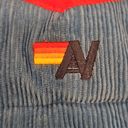 Aviator Nation 💕💕 Reversible Sleeveless Corduroy Vest ~ Red & Blue Small Photo 9