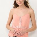 LC Lauren Conrad Sequin Peplum Top Photo 0