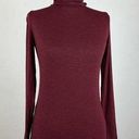 ATM Anthony Thomas Melillo Ribbed Turtleneck Red Size XS Photo 0