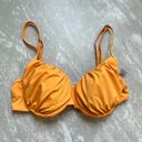 Kittenish [] padded underwire bikini top- Goldenrod color size small Photo 1