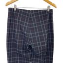 Bailey 44 High Rise Pants Versatile Black & Gray Windowpane Plaid Womens Large Photo 4