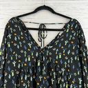 White Birch  Cactus Print V Neck Tunic Size L Photo 6