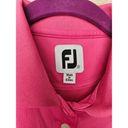FootJoy ProDry Solid Interlock Self Collar Dark Pink Polo Golf Shirt Women’s S Photo 1