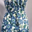 The Loft * "" GREEN & BLUE FLORAL CASUAL CAREER SUMMER DRESS SIZE: 8 NWT Photo 2