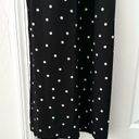 Ann Taylor  Black White Polka Dot Racerback Tie Waist Pants Jumpsuit 6 Photo 5