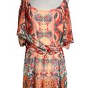 City Chic NWT  Adisa mirror Playsuit punch boho flowy romper Sz 20 Photo 8