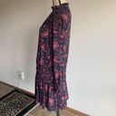 Rebecca Taylor La Vie  Madeleine Drop Waist Paisley Dress Size Small Photo 7