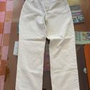 Abercrombie & Fitch White Jeans High Rise Photo 3