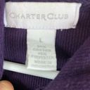 Charter Club  Velour Vest Jacket with Hood Size. L Photo 1