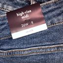 Ava & Viv  size 26W denim high rise midi shorts Photo 8