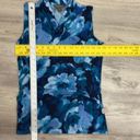 Tommy Bahama Mutli-Blue Color Floral Print Sleeveless Women's Wrap Shirt Size XS Photo 10