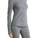 Zella 💕 Basalt Jacquard Half Zip Running Top ~ Grey Shade Swell Jacquard XL NWT Photo 3