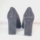 DKNY  Vintage Suede Round Square Toe Block Heel 4.25 in Size 8 M Photo 3