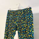 Sweaty Betty Power 7/8 Workout Leggings Blue Pixel Leopard Print NWT Size 8 $100 Photo 8