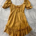 INDIKAH Yellow Sun Dress Photo 0