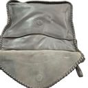 Henri Bendel  The Bowery Messenger Gray Purse Photo 5