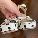 Kate Spade Delight Black White Polka Dot Platform Block Heels Photo 5